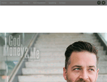 Tablet Screenshot of godmoneyme.com